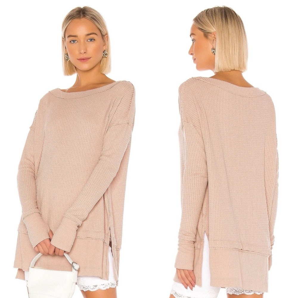 Free People North Shore Long Sleeve Thermal Top